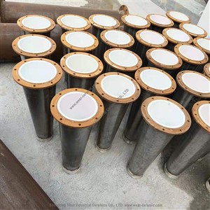 Aluminiumoxide keramische beklede buis