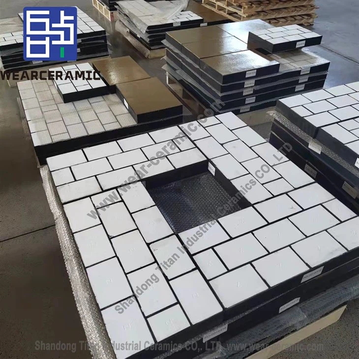 Ceramic Rubber Composite Plate For Mining Equipment